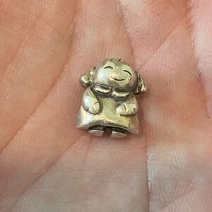 Authentic Pandora Sterling Silver Little Girl Charm